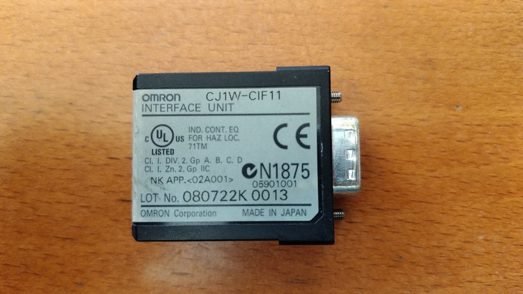 Omron autómato fonte e expansões CJ1M - PA202 - SRM21 - CJ1W-CIF11