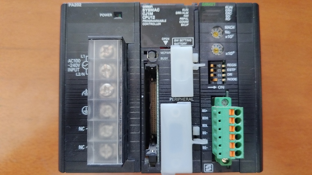 Omron autómato fonte e expansões CJ1M - PA202 - SRM21 - CJ1W-CIF11