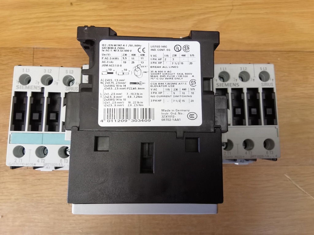 Contactor 230V Siemens 3RT1026-1AP00