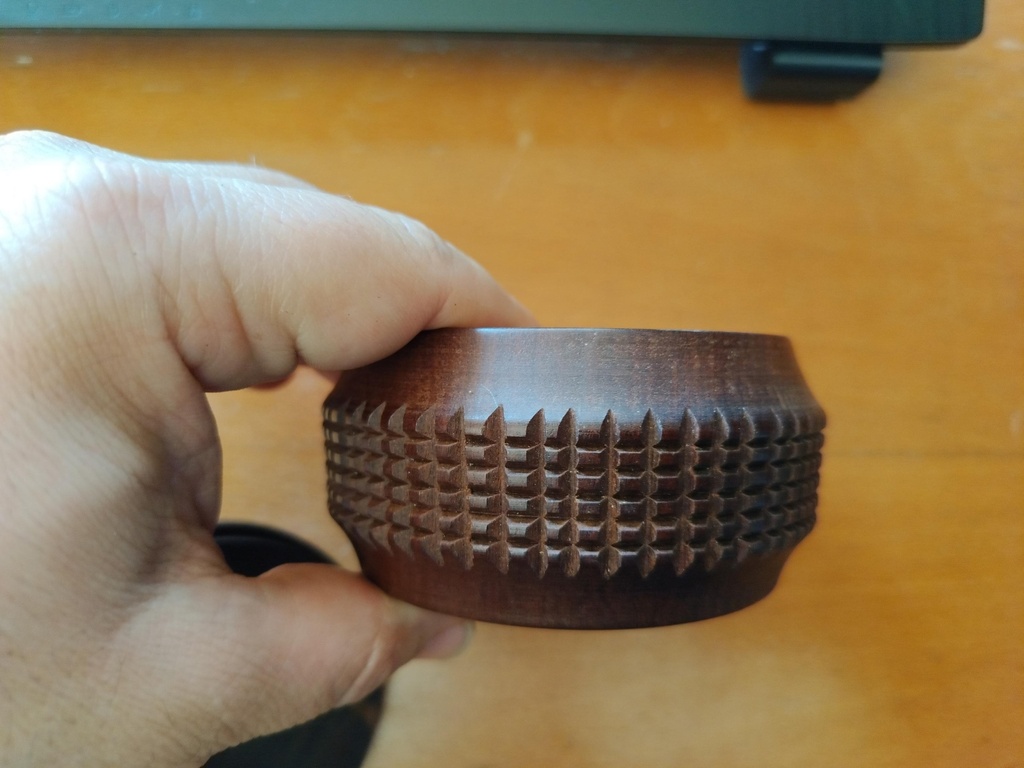 Guarda Joias Pote de madeira