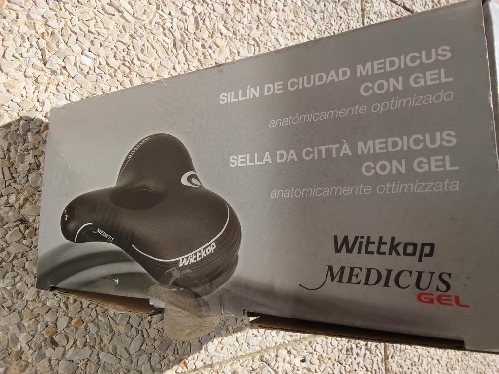 Selim bicicleta Wittkop Medicus gel