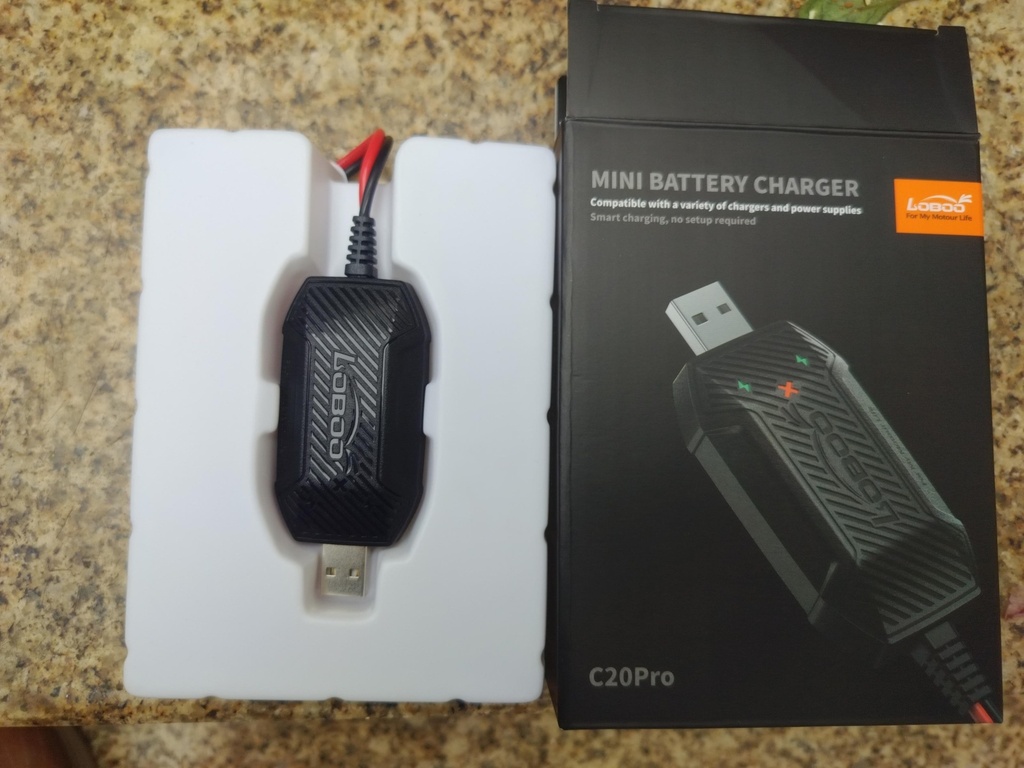 Carregador bateria 12V dc mota