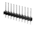 Distribuidores e Alojamento de Fios HDR 14P PCB AU cod: 1-87224-4