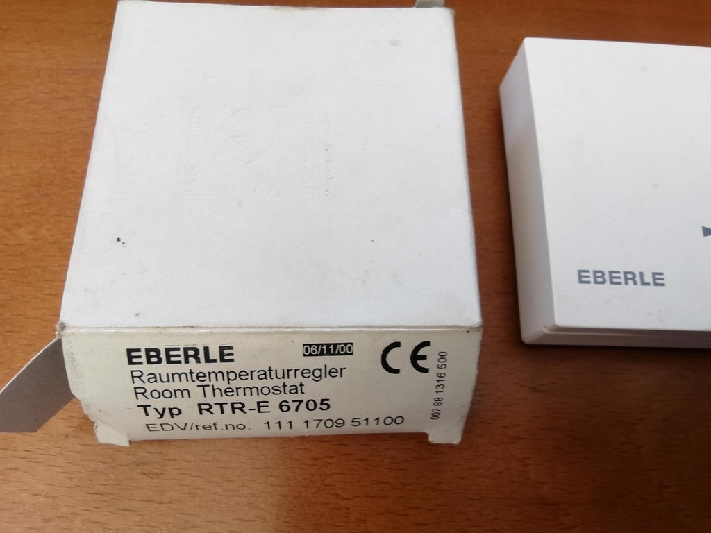 Termostato Controlador de temperatura ambiente 5 ... 60 ° C RTR-E 6705