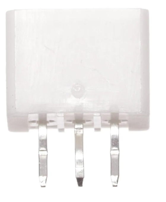 Distribuidores e Alojamento de Fios 3 POS HDR VERT 2.0mm