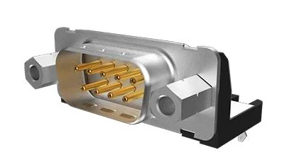 D-Sub Standard Connectors DSUB R/A STB 9P PLUG