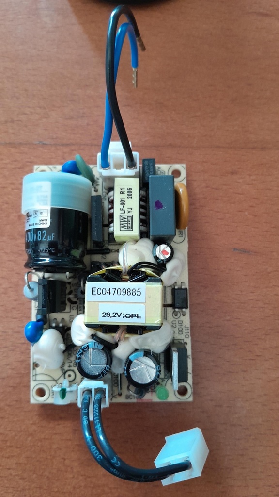 Fonte alimentação 230V AC para 24 V DC