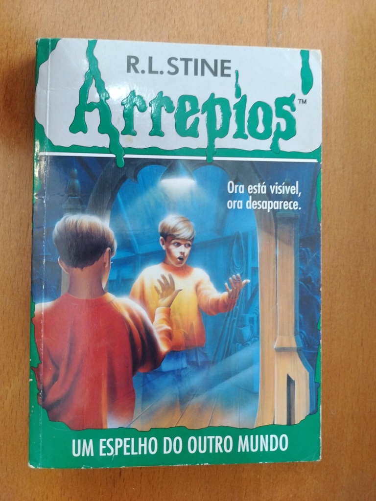 Livro Arrepios - Um Espelho do Outro Mundo (R.L. Stine)