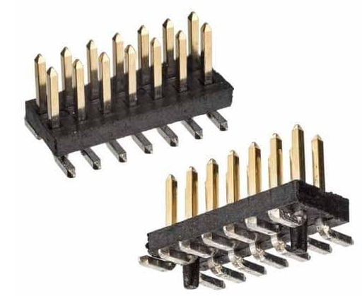[M50-3610742R] Distribuidores e Alojamento de Fios ARCHER 07+07 DIL SMT P/HDR W/PEGS T/R