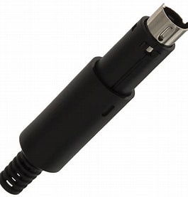 [KMDLAX-8P] Ficha mini-DIN 8 pinos macho