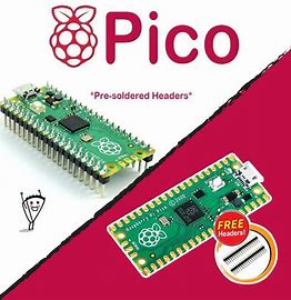 [SC0915] Raspeberry pi pico W com wifi - microcontrolador + headers